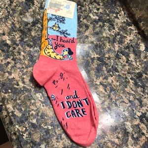 NWT socks BlueQ